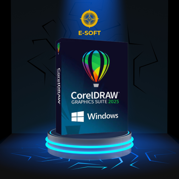 🎨 CorelDRAW Graphics Suite 2025 – Original License Key (1-Year Subscription / Lifetime Activation)